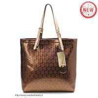 michael kors logo monogram groot bruin bakken Roermond Outlet whbhg396